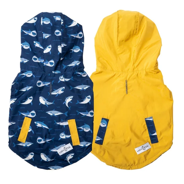 Chubasquero reversible Shark Attack - Lucy&Co