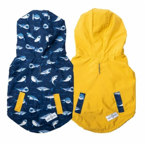 Chubasquero reversible Shark Attack - Lucy&Co