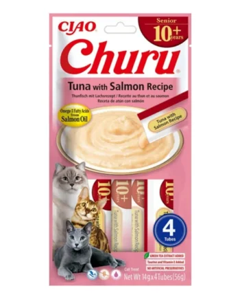 Churu - Atún con Salmón para Seniors