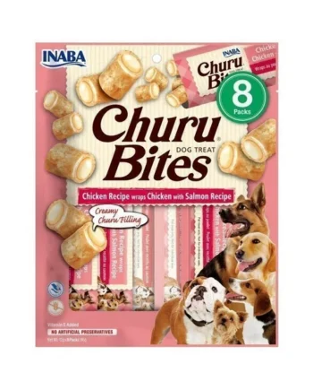 Churu Bites - Pollo con salmón para Perros