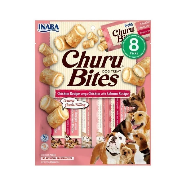Churu Bites - Pollo con salmón para Perros