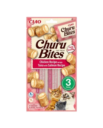Churu Bites Receta De Atún con Salmón