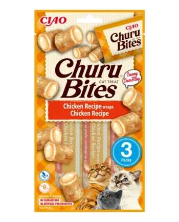 Churu Bites - Receta de Pollo para Gatos