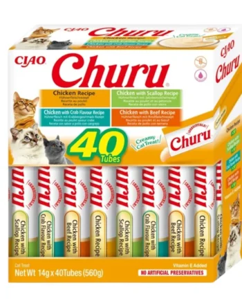 Churu Box 40 Tubos Variedades para Gatos