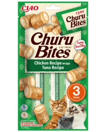 Churu cat bites Atún bocaditos para gatos 3x10 g