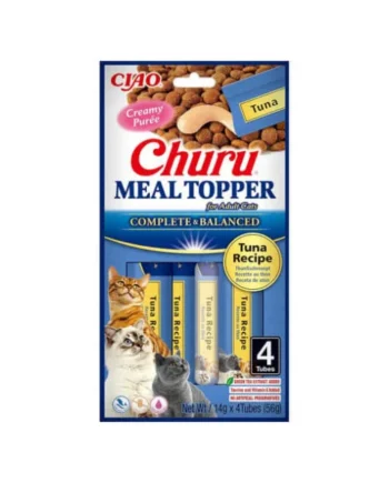 Churu Cat Meal Topper con Atún para Gatos