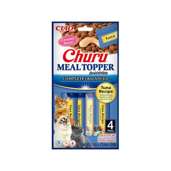 Churu Cat Meal Topper con Atún para Gatos