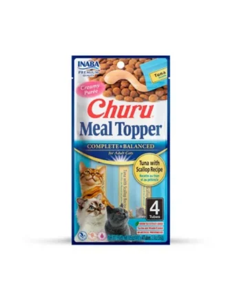 Churu Cat Meal Topper con Atún y Vieira para Gatos