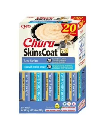 Churu Cat Variedades Skin & Coat de Atún
