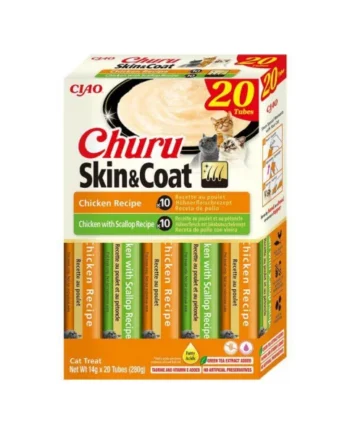 Churu Cat Variedades Skin & Coat de Pollo