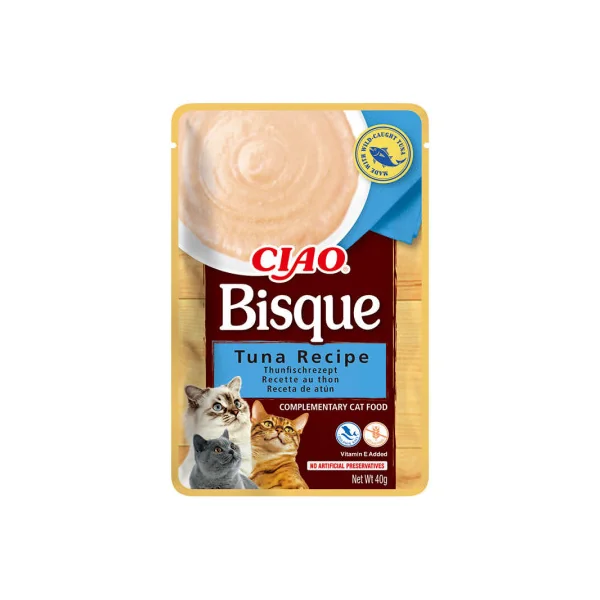 Churu CIAO Bisque Atún Puré para Gatos