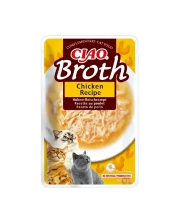 Churu CIAO Broth Pollo Caldo para Gatos
