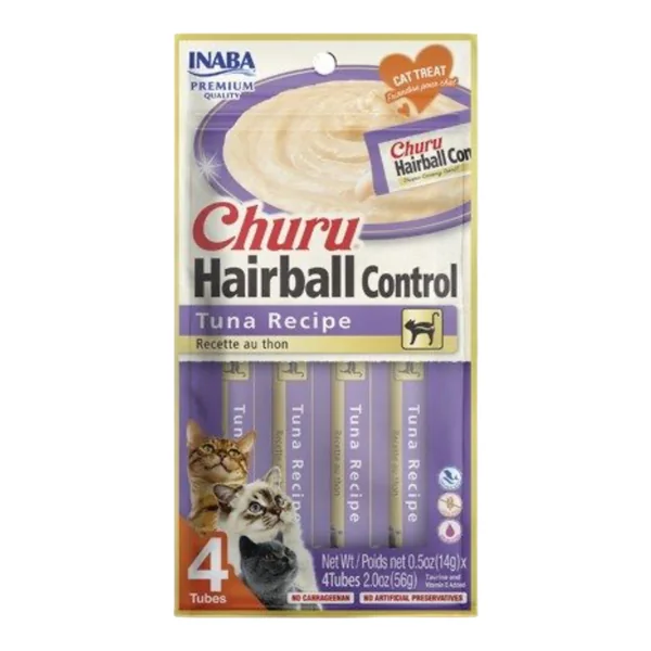 Churu Crema Hairball Control Atún para Gatos