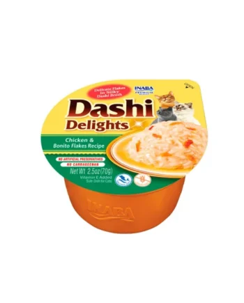 Churu Dashi Delights Receta Pollo y Bonito Gatos