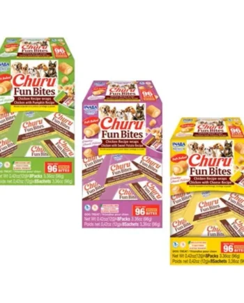 Churu Dog Fun Bites snacks para perros (Pack 8 x 12gr)