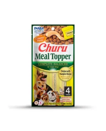 Churu Dog Meal Topper Receta de Pollo con Calabaza para Perros