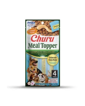 Churu Dog Meal Topper Receta de Pollo con Queso para Perros