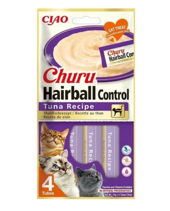 Churu - HAIRBALL CONTROL Receta de atún