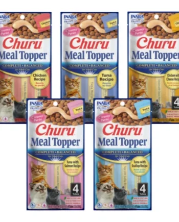 Churu Meal Topper para Gatos — Completo Cremoso para el Plato