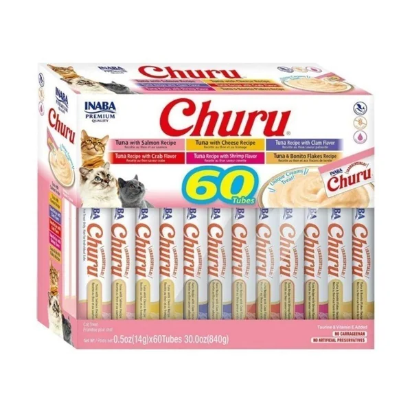 Churu - Multipack 60 unidades variedades de atún