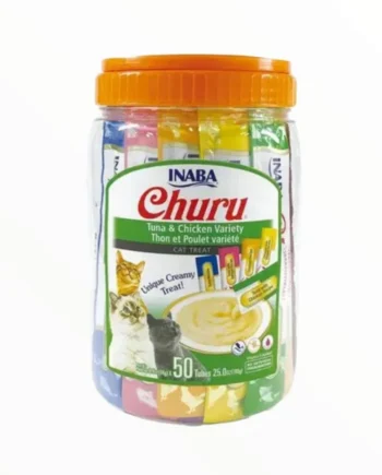 Churu Pack 50 Variedades Atún y Pollo para Gatos