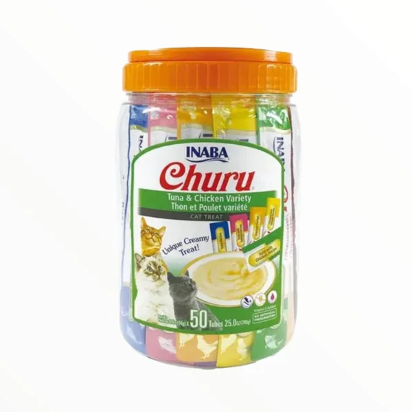 Churu Pack 50 Variedades Atún y Pollo para Gatos