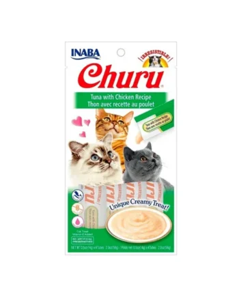 Churu Puré Receta De Atún con Pollo