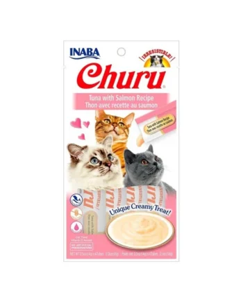 Churu Puré Receta De Atún con Salmón