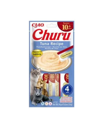 Churu Senior Receta de Atún Puré para Gatos