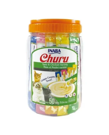 Churu Snack Cremoso Variedades de Atún y Pollo