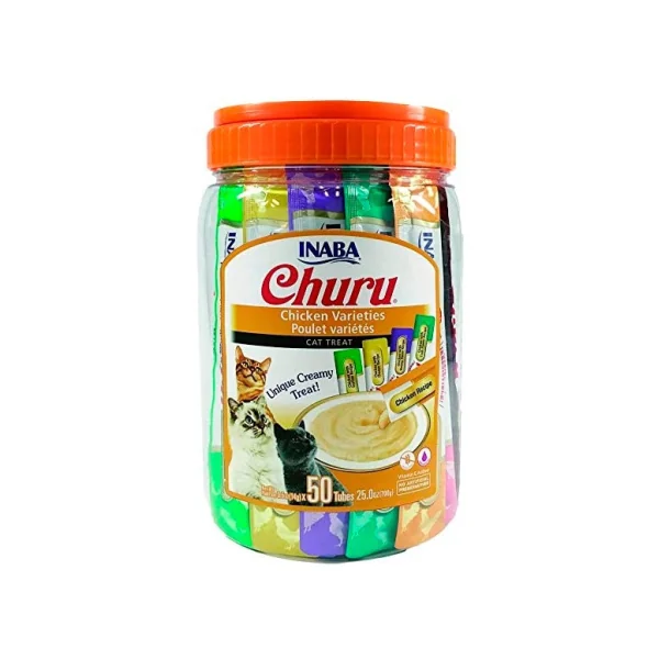 Churu Snack Cremoso Variedades de Pollo