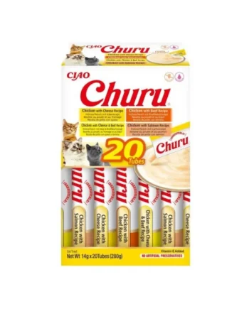 Churu Variedades de Pollo con Ternera Gato