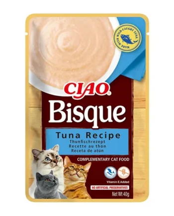 Ciao Bisque Sobre de Atún para Gatos