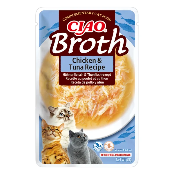 Ciao Churu Broth - Pollo con Atún 40g