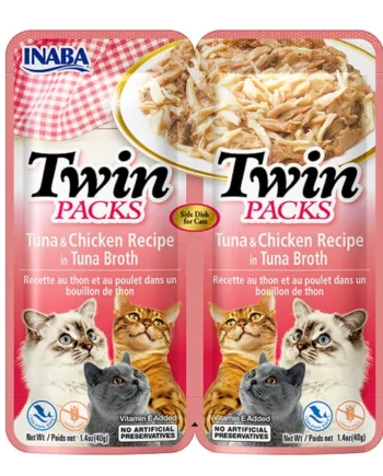 Ciao Churu Twin Packs - Pollo y Atún en caldo