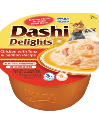 Ciao Dashi - Pollo con Atún y Salmón 70g