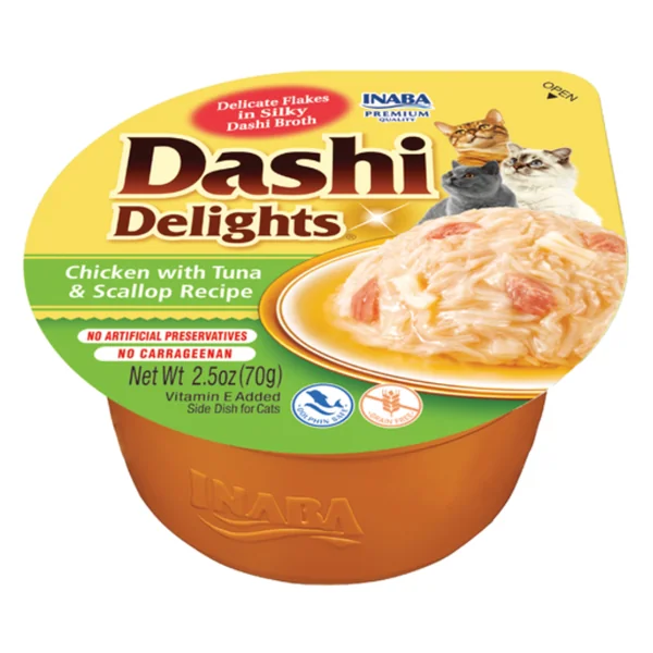 Ciao Dashi - Pollo con Atún y Vieiras 70g