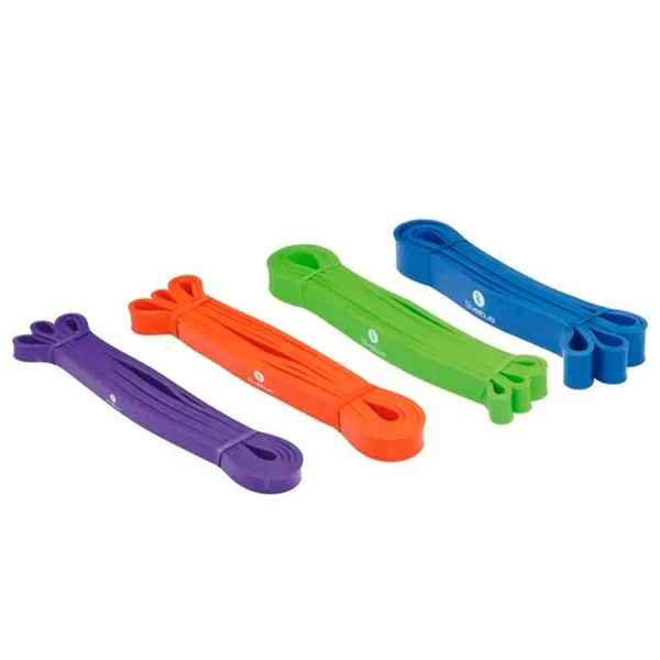 Cintas Elásticas Fitness de Látex para Ejercicios y Rehabilitación