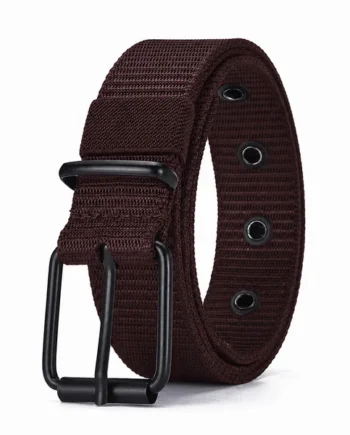 Cinturón De Hombre Con Hebilla De Lona 120 cm Marron