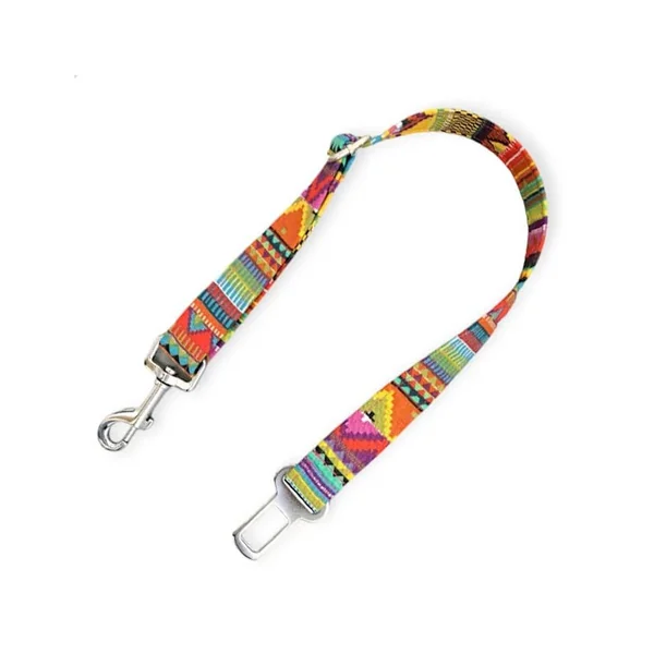 Cinturón de Seguridad Modelo Etnico Multicolor
