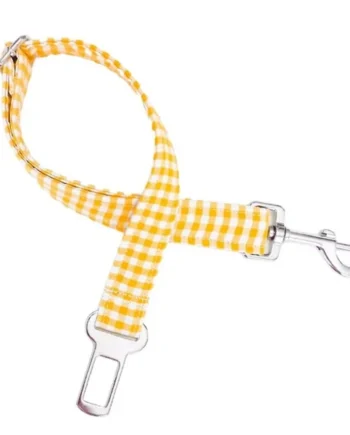 Cinturón de Seguridad Modelo Vichy Amarillo
