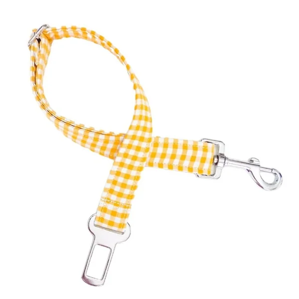 Cinturón de Seguridad Modelo Vichy Amarillo