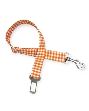 Cinturón de Seguridad Modelo Vichy Naranja
