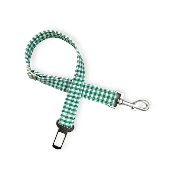 Cinturón de Seguridad Modelo Vichy Verde