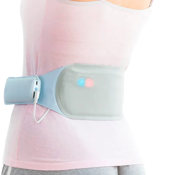 Cinturón Lumbar Masajeador y Térmico Inalámbrico Recargable