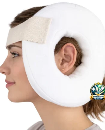 Cojín Antiescaras para Oreja con Agujero Central | Ajustable