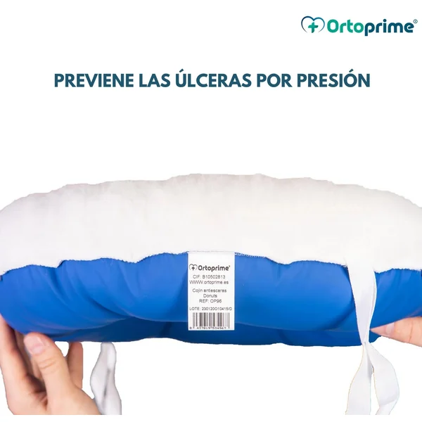 Cojín Antiescaras Redondo Algodón