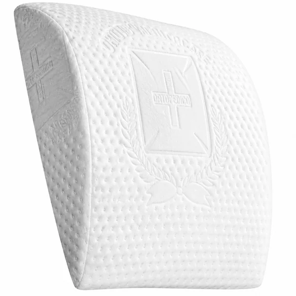 Cojín de Espuma Viscoelástica Lumbar | Blanco
