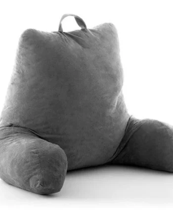 Cojín de Lectura Ergonómico de Algodón con Apoyabrazos