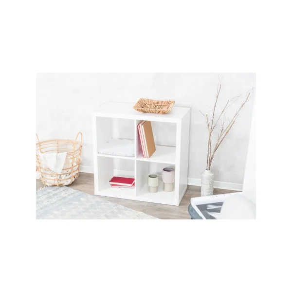 Colchoneta Harvey para Estantes - Pack de 2 unidades blanco-negro